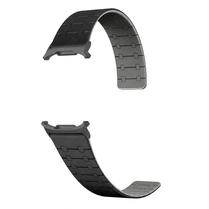 Bracelet magnétique en silicone pour Samsung Galaxy Watch 7 Ultra 47 mm, bracelet sport pour Watch 7 Ultra 47 mm, sans espaces, ajustement rapide
