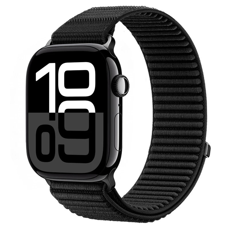 Correa deportiva de nailon con hebilla para Apple Watch de 46 mm 44 mm 40 mm 42 mm 45 mm 41 mm, correa para iWatch serie 11 SE 10 9 8 7 Ultra 3