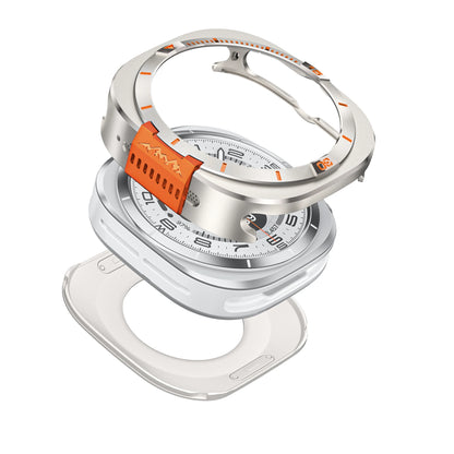 Étui de protection en alliage d'aluminium pour Samsung Galaxy Watch Ultra 8 47mm, accessoires de protection d'écran pour SAMSUNG ULTRA 2025