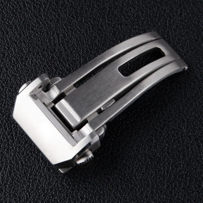 Fermoir réglable en acier inoxydable 316L de 18 mm pour bracelet Longines, boucle coulissante en cuir et caoutchouc pour Chronometer Conquest Yu