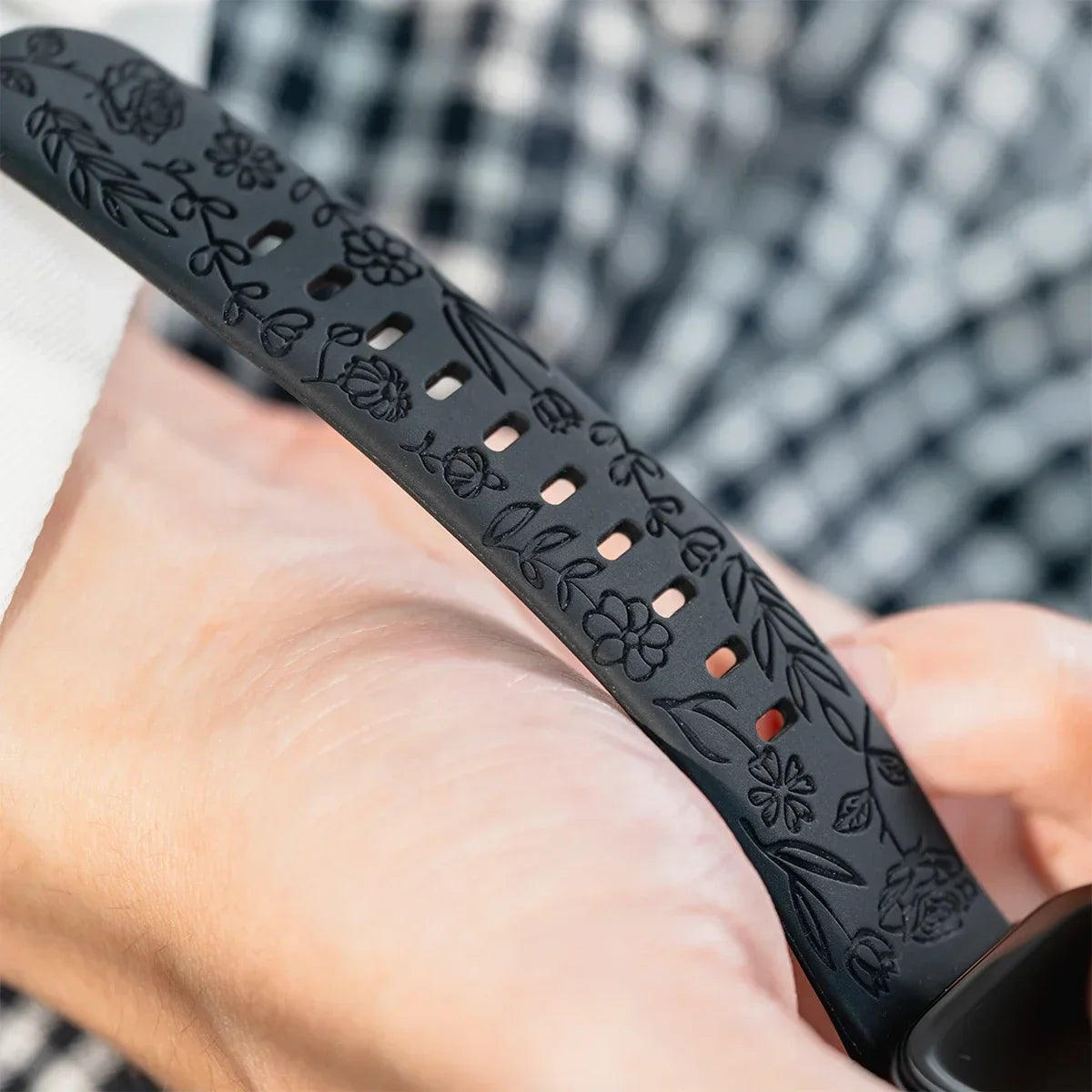 Carved Strap for Redmi Watch 6 5 4, Magnetic Silicone Bracelet for Redmi Watch 5 Active 3 Lite 5 Lite 3 Active