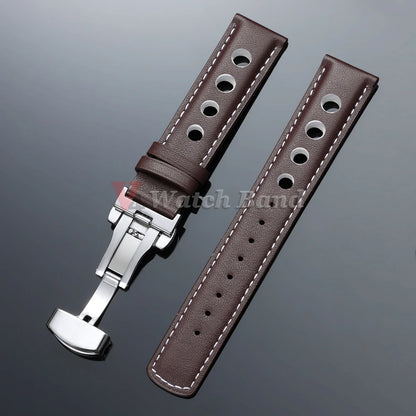 Cinturino per orologio da 20mm per Tissot serie T91 PRS516 1853, cinturini per orologio per Seiko per Omega, cinturino sportivo da uomo, fibbia a farfalla