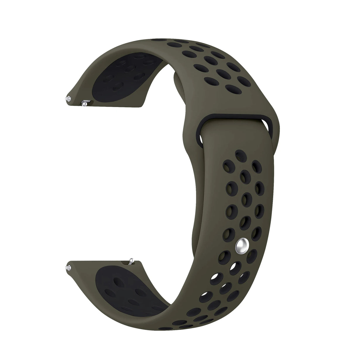 Cinturino in silicone da 20 mm 22 mm, per Amazfit Bip 6 5/GTS 3/2/2e/GTS2 Mini/GTR 3 Pro/42 mm/47 mm/2/2e/Stratos 2/3 Pro Sport Correa