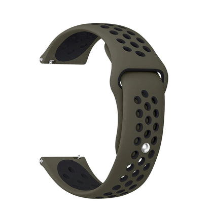 Cinturino in silicone da 20 mm 22 mm, per Amazfit Bip 6 5/GTS 3/2/2e/GTS2 Mini/GTR 3 Pro/42 mm/47 mm/2/2e/Stratos 2/3 Pro Sport Correa