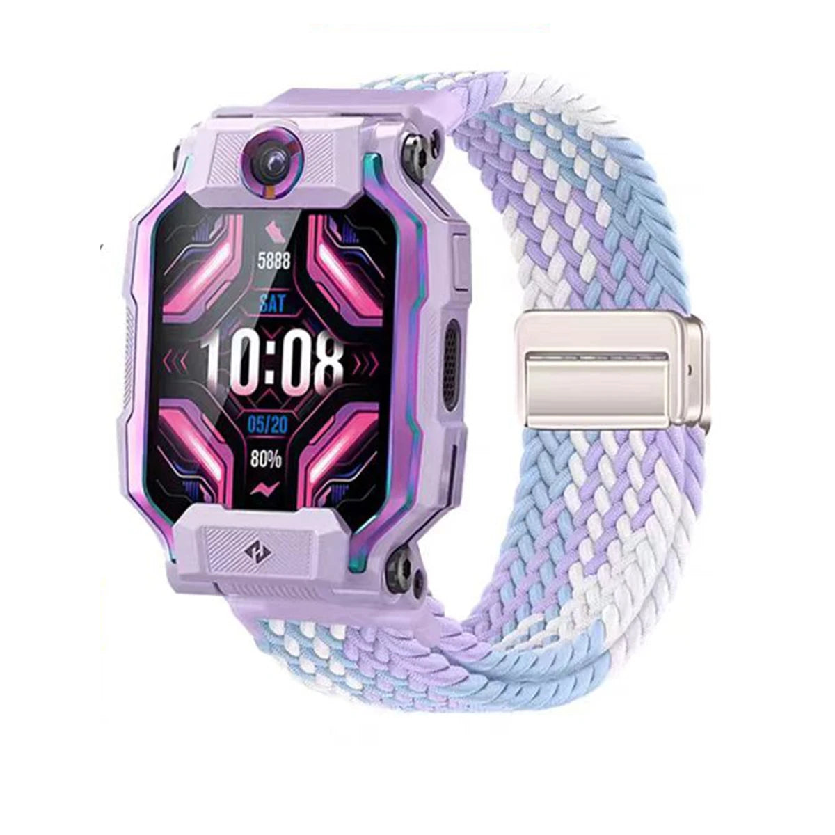 Bracciali intrecciati per bambini, bracciale elastico magnetico per smartwatch Imoo Xiaotiancai, telefono D2 Z11 Z10 Z6 Z7 Z1
