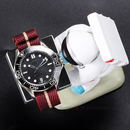Bracelet en Nylon de qualité supérieure pour Bracelet de montre militaire en toile Tudor, 20mm 22mm, en tissu Seiko, pour Bracelet Rolex, boucle en Bronze