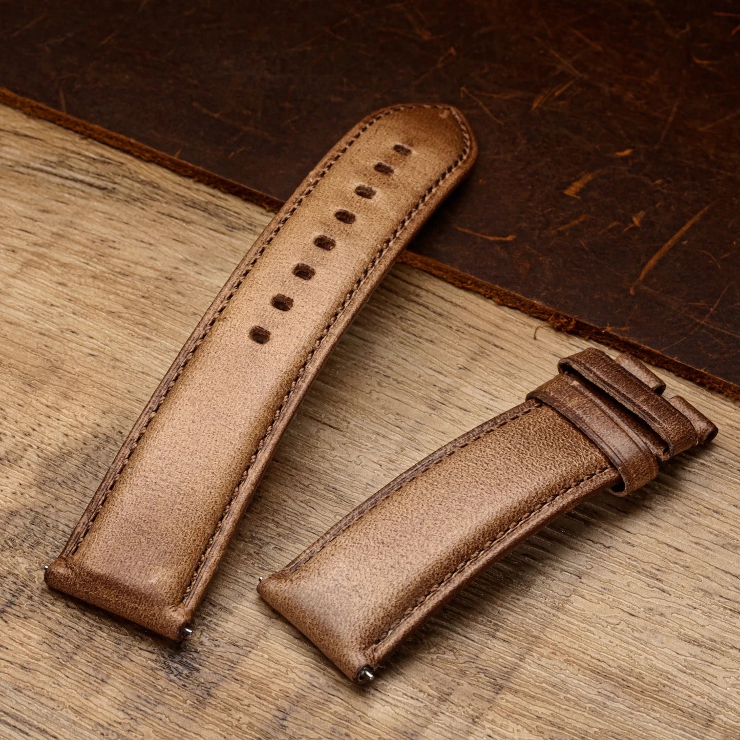 Hemsut cinturini per orologi in vera pelle HORWEEN cinturini in pelle Chromexcel fatti a mano 18mm 19mm 20mm 21mm 22mm