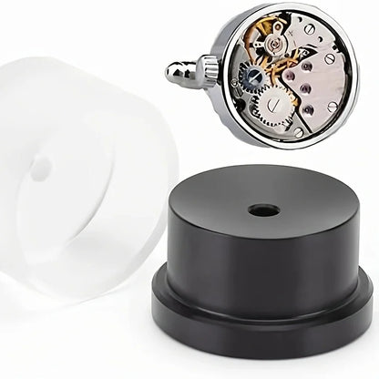 Outil de réparation de mouvement de montre en plastique, pour la fermeture du couvercle du baril de la ressort principal, couleur envoyée au hasard