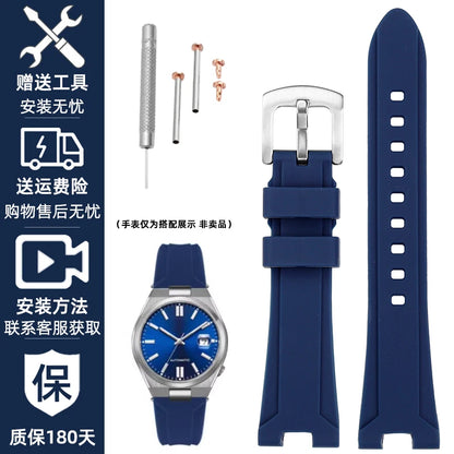 CITIZEN NJ0150/NJ0151 - Cinturino in gomma per orologio da uomo, serie Closer Color, cinturino centrale resistente all'acqua, cinturino in silicone impermeabile modificato, 22