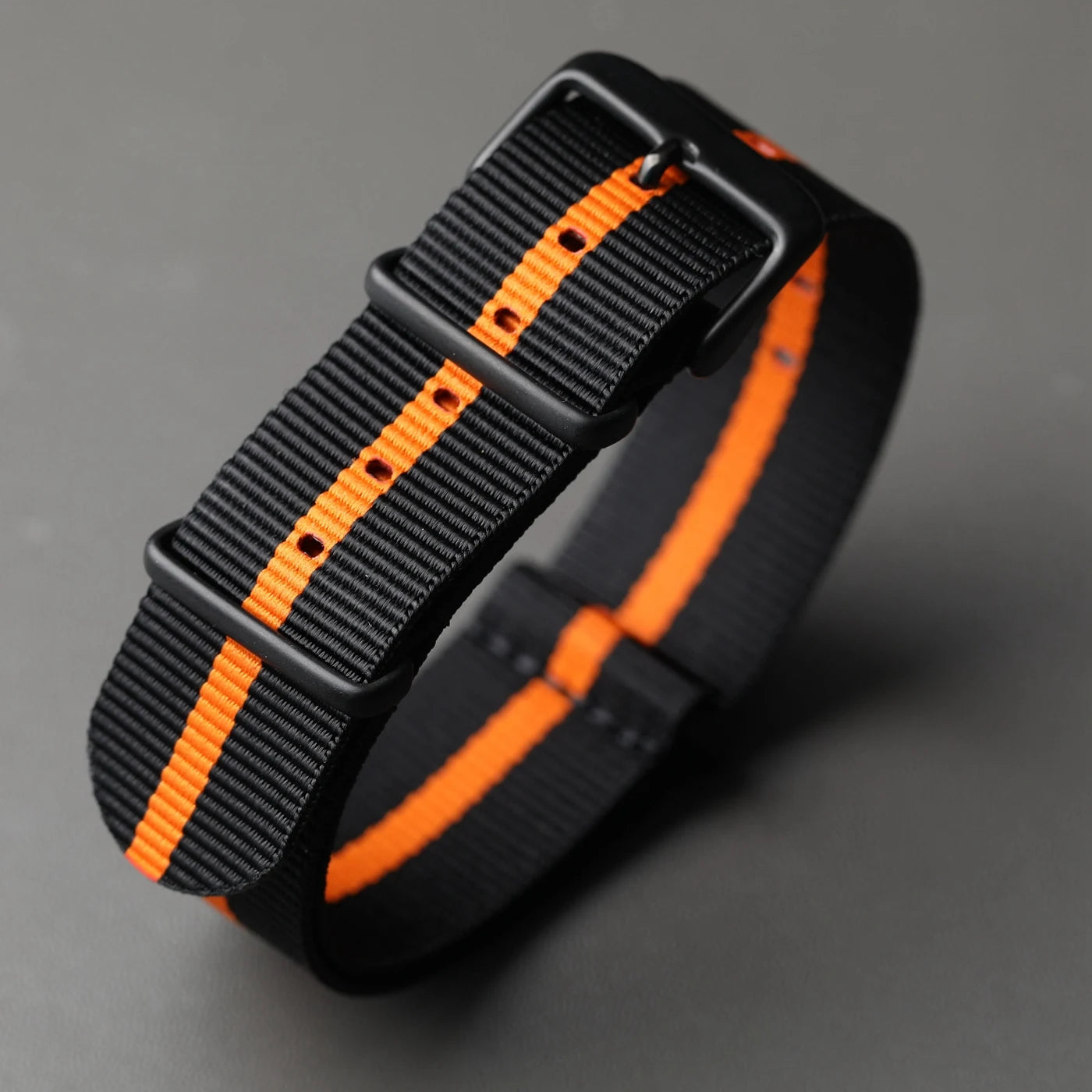 Cinturino in Nylon intrecciato 18 20 22 24mm, resistente all'usura e impermeabile, cinturino morbido vintage da pilota compatibile per uomo