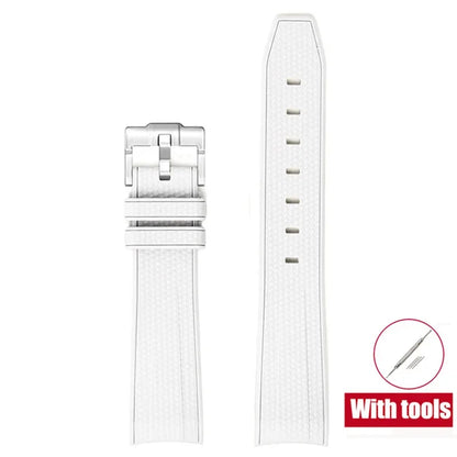 Bracelet de plongée Joint MoonSwatch 20mm pour Omega X Swatch hommes femmes Arc extrémité incurvée Bracelet en caoutchouc TPU pour outils de Bracelet de montre Rolex