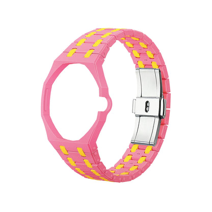 Étui et bracelet en céramique biocéramique 2 en 1 pour montres de poche Swatch x AP Royal pop, kit de modification pour transformer en montre-bracelet