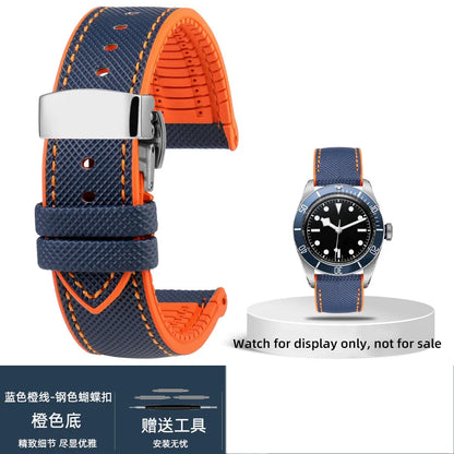 Per Casio Swordfish MDV-106 Marlin MDV106 Cinturino MDV107 MTPVD01 Cinturino in gomma Ghost Water 5374 Cinturino 22mm Cinturino sportivo