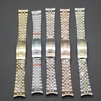 Bracciale di lusso in acciaio inossidabile, 20mm, per Datejust Air King Oyster SUB GMT, cinturino di ricambio da uomo stile Jubilee
