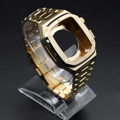 Luxury Modification Kit for Apple Watch 46mm 45mm 44mm 40 41mm, Metal Frame for iWatch Series 6 5 4 SE, Accessories