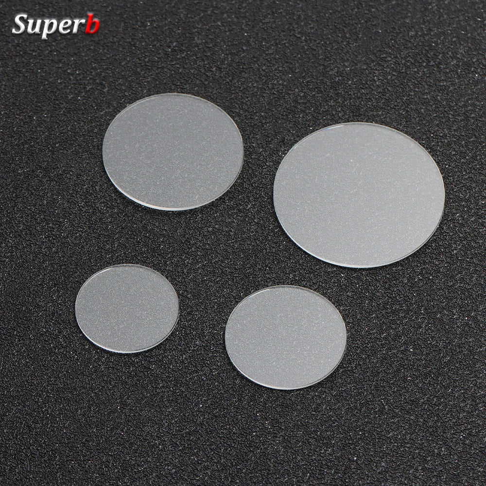 Diamètres 20-34,5 mm 28-38,5 mm Verre de montre plat de remplacement Plat 0,8/1,2 mm d'épaisseur en cristal transparent Accessoires de montre