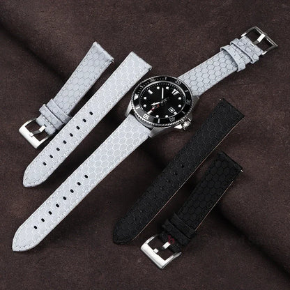 Nylon + bracelet en cuir 20/22mm pour Samsung Galaxy Watch4 bracelet de montre de Sport à dégagement rapide pour hommes femmes pour Huawei montre Gt2/3/4