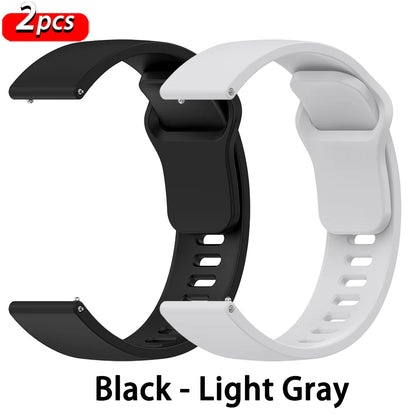 سوار سيليكون لساعة Redmi Watch 5 Active/5 Lite الذكية، إكسسوارات 22 مم، سوار رياضي لساعة Redmi Watch 5 Active/Lite