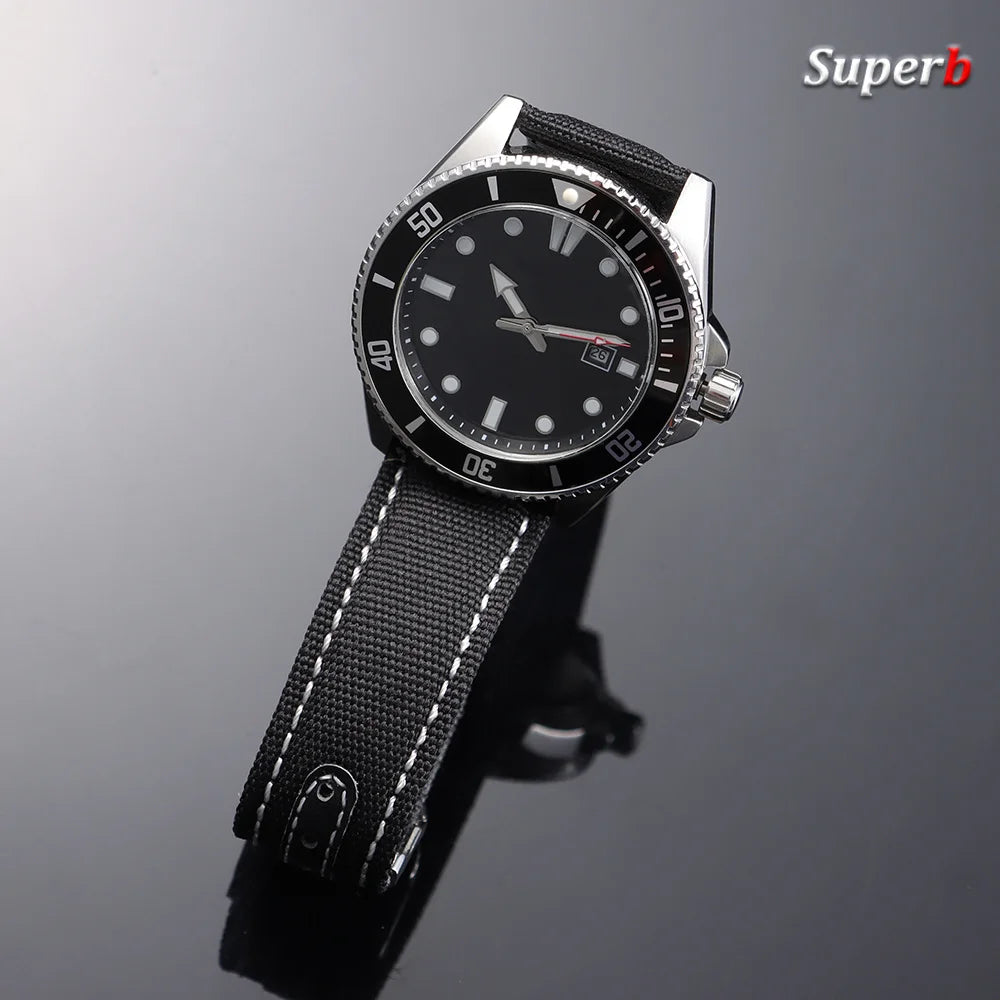 Bracelet de montre en Nylon 20mm 22mm pour Omega Seamaster 300, bracelet de montre pour Speedmaster AT150, boucle pliante en toile, Bracelets de Sport pour hommes