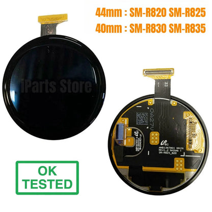 Schermo touch AMOLED di ricambio iParts per Samsung Galaxy Watch Active2 44mm 40mm SM-R820 SM-R825 SM-R830 SM-R835 - Ricambi