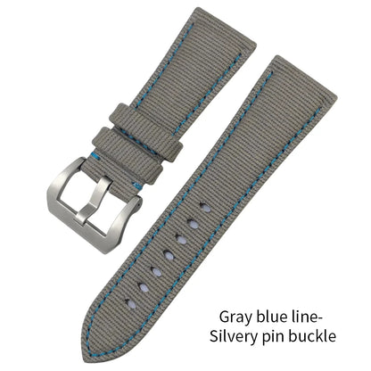 Bracelet de montre en toile de nylon pour Panerai Shoor, bracelet de montre, noir, bleu, vert, PAM01118, 441, 111, 24mm, 26mm, nouveau