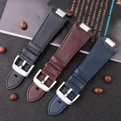 Pour Tissot 1853 Super Player PRX série T137.410/T137.407 bracelet de montre en cuir véritable T137 bracelet de montre en cuir surélevé pour hommes 12mm