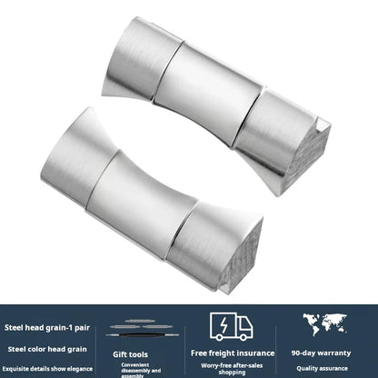Bracelet en caoutchouc incurvé en acier inoxydable, 20mm 21mm 22mm, lien d'extrémité de tête pour Tudor Biwan M79363, connecteur adaptateur petit monstre
