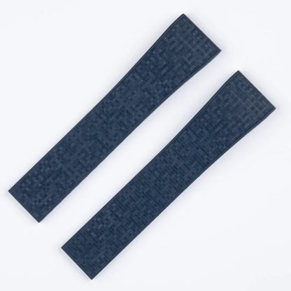 Premium FKM Rubber Watch Strap, Pixel Texture, 18/19/20/21/22mm, CTS Watchbands, for Traditional Men's/Women's Dive Watches