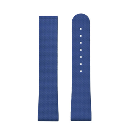 Cinturino in caucciù FKM JUELONG 20 mm di qualità superiore, vestibilità perfetta, estremità piatte, sgancio rapido universale, nero
