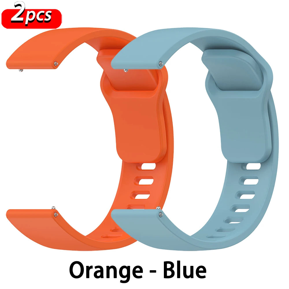 سوار سيليكون لساعة Redmi Watch 5 Active/5 Lite الذكية، إكسسوارات 22 مم، سوار رياضي لساعة Redmi Watch 5 Active/Lite