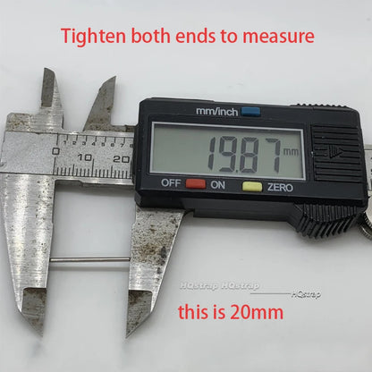 1.0mm bracelet de montre en acier inoxydable barre à ressort outil sangle lien broches outil de réparation 14mm 16mm 18mm 19mm 20mm 21mm 22mm broches en métal