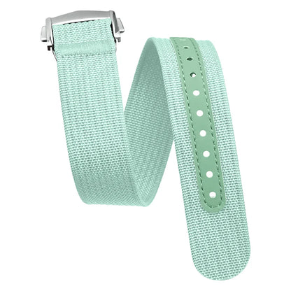 Bracelet de montre otan en toile de Nylon de qualité supérieure pour Omega X Swatch MoonSwatch, fermoir pliant Seamaster 300 007, Bracelet universel de 20mm