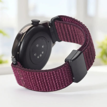 Braccialetto sportivo in nylon per Motorola Moto Watch 40/70/100/120, cinturino di ricambio regolabile per Motorola Moto Watch 360 di terza generazione 2020