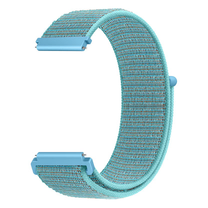 Bracelet à boucle en Nylon pour Amazfit Bip 6/5/GTS 4/3/2/2e/Mini/GTR 42mm/47mm/GTR 4/3 Pro Sport, 20mm/22mm, 2 bandes