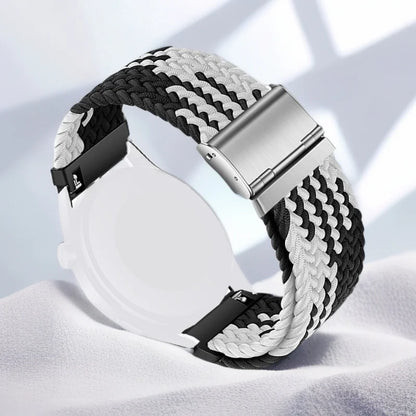 Bracelet à boucle tressée en Nylon, 20/22mm, pour Garmin Forerunner 265 55 965 165, Bracelet de Sport Garmin Venu 3/2 Vivoactive 5