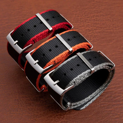 Accessori per bracciale orologio in nylon ad alta densità, 20mm 22mm, per Longines Omega Seamaster 007 TAG HEUER Tudor Rolex