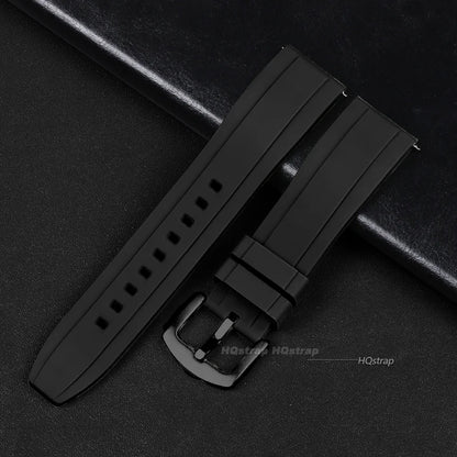 Cinturino per orologio in silicone di alta qualità, cinturino in gomma a sgancio rapido 20mm 22mm, bracciale di ricambio, accessori per donne e uomini