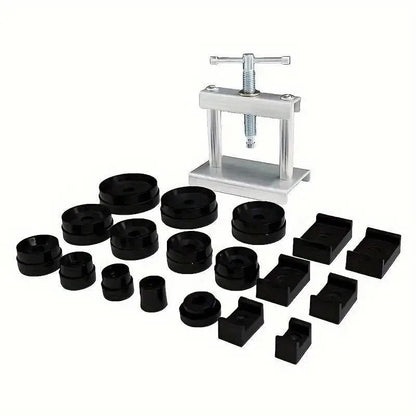 Professional 22-Piece Watch Press Set, Watch Back for Closing Tool and Fitting Dies, Watch Repair Tool Kit for Watchmaker