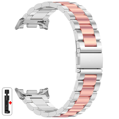 Luxury Stainless Steel Strap for Samsung Galaxy Watch 8 Classic 46mm, Metal Bracelet for Galaxy 8 40mm 44mm, Men's Watchband