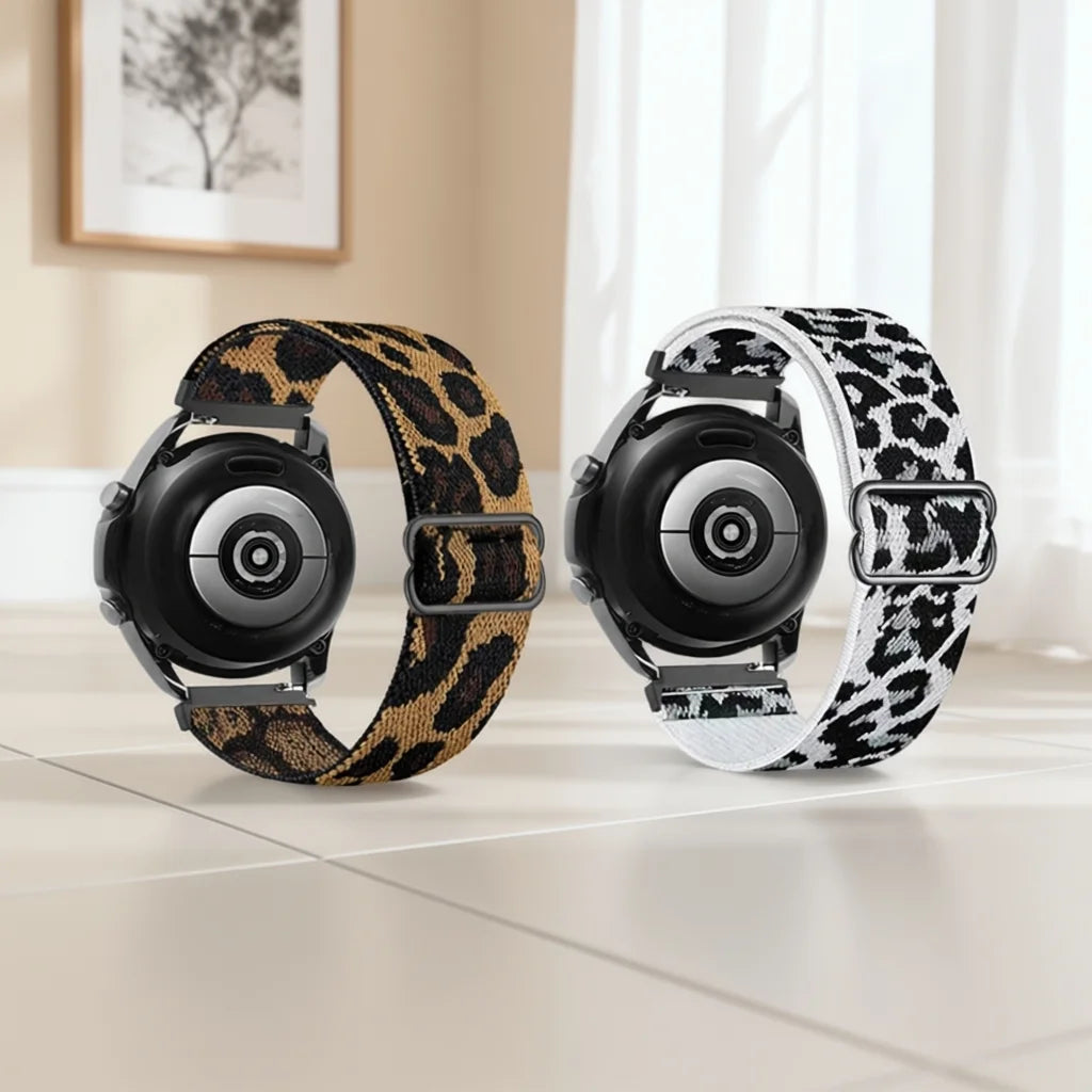 Cinturino intrecciato in nylon, 2 pezzi, per Huawei Watch 5 GT6 5 4 Pro, 46mm, elastico, per Amazfit Active Max/Balance 2/Bip 6 5