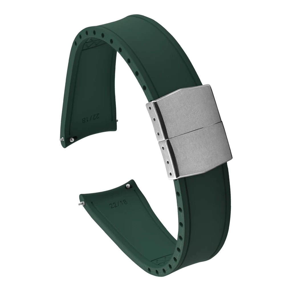 Bracelet Montre Caoutchouc pour Samsung - Rapide et Incurvée - Universel