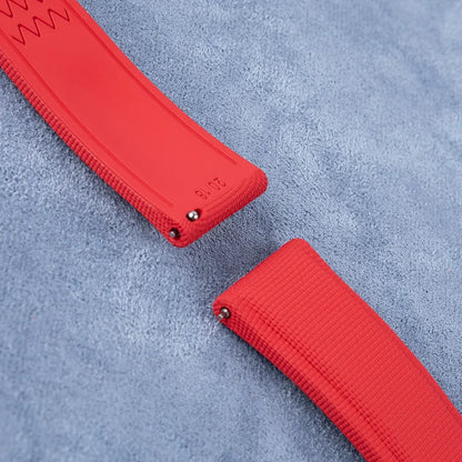 Quick Release FKM Rubber Waterproof Watch Strap, 18/19/20/21/22/23/24mm, for Oris Seiko Omage Rolex