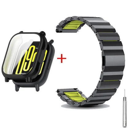 Case + Strap for Redmi Watch 6/5/4 3Active 5Active 3Lite 3Active, replaceable strap