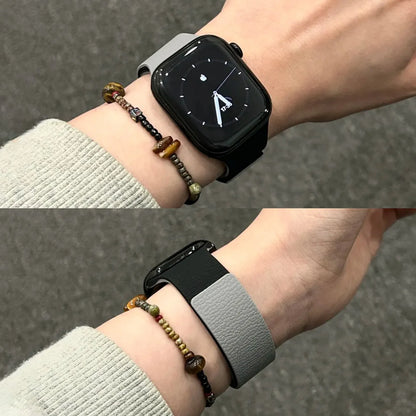 Bracelet en silicone magnétique bicolore pour Huawei Fit 4Pro 4 3 2 1