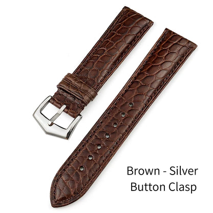 Luxurious Crocodile Leather Watch Strap, 20mm 19mm 21mm 22mm, for Patek Philippe 5227 5146 5147, American Alligator Watch Band