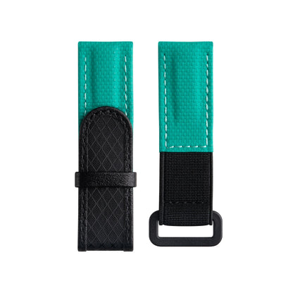 Bracelet de montre réglable en Velcro caoutchouté en fluororubber pour Rolex Submariner Daytona GMT Seiko Omega Tudor, universel