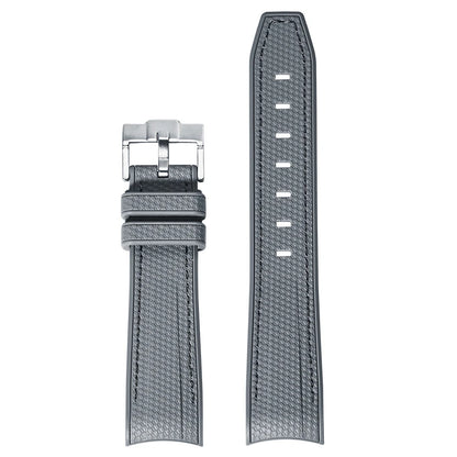 Bracelet de montre pour Omega X Swatch Joint MoonSwatch, pour Seamaster 300 hommes femmes 20mm caoutchouc Silicone extrémité incurvée