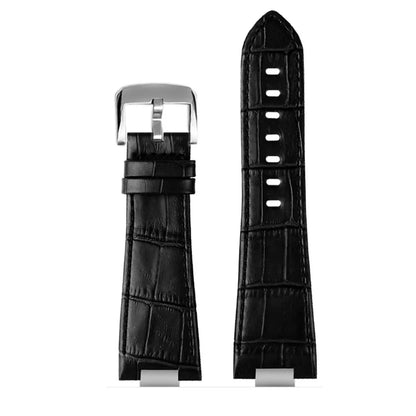 Bracelet de montre en acier inoxydable, pour Tissot Store X Super First T137410A/407A 27x12mm, joint convexe, métal raffiné, argent or