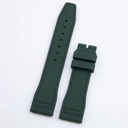 Universal Accessories, FKM Fluoro Rubber Watch Strap for IWC, Strap for Big Pilot Portofino TOP GUN, Dustproof Strap 20/21/22mm