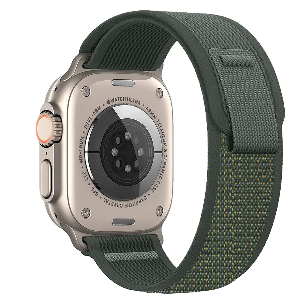 适用于 Apple Watch Ultra 3 2 的 Trail 回环式表带，49mm 46mm 44mm 45mm 40mm 41mm 42mm，兼容 iWatch 系列 11 10 SE 9 8 7 的表带 Correa